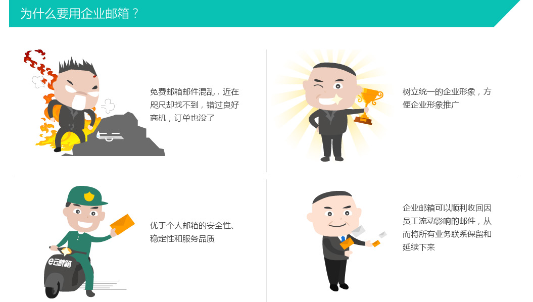 为什么要用企业邮箱